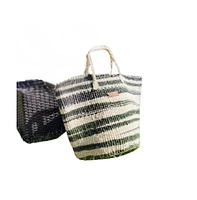 Healing Handmade Sisal Tote Basket Bag