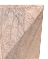 Simpli Home 19" Mango Wood Sutton Side Table