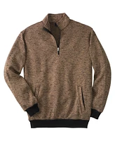 KingSize Big & Tall Quarter Zip Fleece Sweater