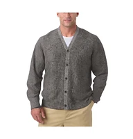 KingSize Big & Tall Shaker Knit V-Neck Cardigan Sweater