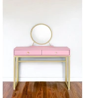 Mirrored 2-Drawer Dresser – Sleek and Stylish Storage
