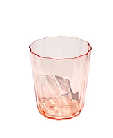 TarHong Simple Scallop Goblet Glasses, Set of 6