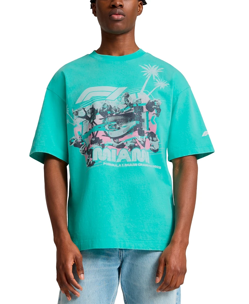 Puma True Fan Short Sleeve Miami Pitstop Graphic T-Shirt