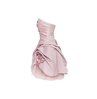 Milla Women's Rosette mini dress in misty rose