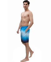 Rokka&Rolla Men's 8" Mesh Lined Swim Trunks