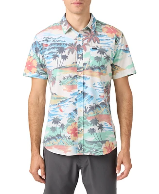 O'Neill Men's Traveler Traverse Short Sleeve Standard Shirt