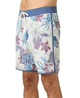 O'Neill Men's Original Print Scallop 18 Swim Shorts