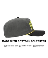 Dc Comics Men's Batman Embroidered Logo Adult Black Retro Grandpa Snapback Hat
