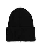 Nightmare Before Christmas Men's 3D Plush Jack Skellington Character Head Black Cuff Beanie