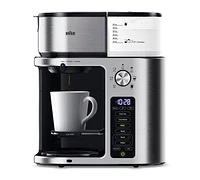 Braun MultiServe Plus 10-Cup Pod-Free Drip Coffee Maker, KF9370SI