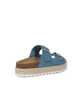 Double Buckle Platform Sandals