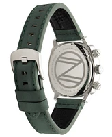 Spinnaker Men's Hull Chronograph Leather Strap Watch