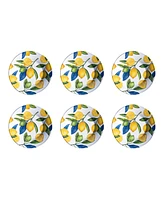TarHong Lemon Orchard 6-Pc. Salad Plates, Service For 6