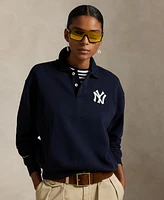 Polo Ralph Lauren Women's Ny Yankees Fleece Long-Sleeve