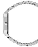 London Fog Unisex Orchard Silver Link Alloy Watch, 35mm