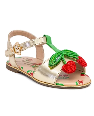 Juicy Couture Toddler Girls Terry Flat Sandals
