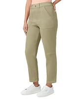Hue Women's High-Rise Stretch Utility Skimmer Pants