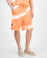 Hugo Boss Men's Natisho Cotton Tie-Dye Shorts