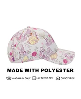 Disney Princess Characters & Palaces Women's White Traditional Adjustable Hat