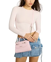 Madden Girl Ally Top Handle Small Satchel Bag