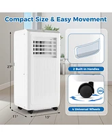 Gymax 8000 Btu Portable Air Conditioner 3 in 1 Ac Unit Fan & Dehumidifier for Rooms up to 250 Sq Ft