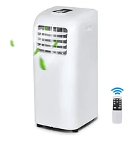 Gymax Portable Air Conditioner Cooling Fan Dehumidifier 8000BTU Ashrae w/ Remote Control