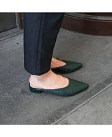 Alterre Women's Groovy Green Twiggy Customizable Point Slides
