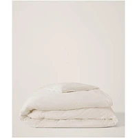Organic Cotton Room Service Sateen Duvet Cover