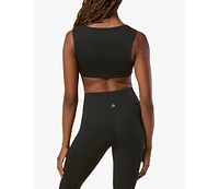WeWoreWhat Women's Twist Front Bra Top