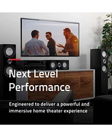 Fluance Reference Surround Sound Home Theater 5.0 Channel Speaker System including 3-Way Floorstanding Floorstanding Towers, Center Channel, and Rear