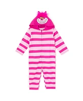 Alice in Wonderland Baby Boys Cheshire Cat Zip Up Coverall Tail