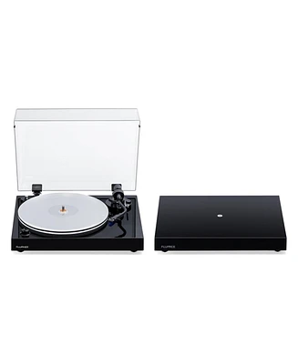 Fluance RT85 Reference High Fidelity Vinyl Turntable Record Player with Ortofon 2M Blue Elliptical Cartridge And Anti-Vibration Wood Isolation Base