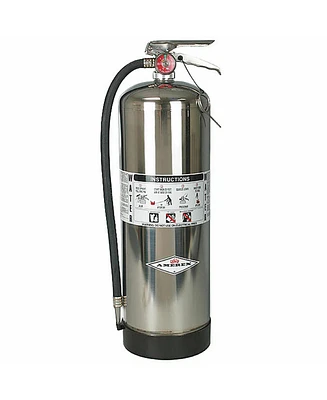Amerex 240 2.5 Gallon Water Fire Extinguisher with Aluminum Valve & Wall Hanger