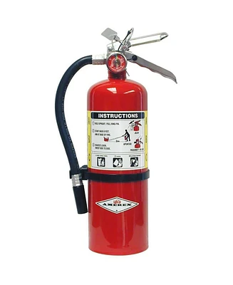 Amerex B402, 5lb Abc Dry Chemical Fire Extinguisher with Aluminum Valve