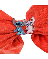Disney Stitch & Angel 3-Piece Bow Clips Set