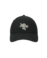 Disney Men's Toy Story Buzz Lightyear Black Unstructured Baseball Cap
