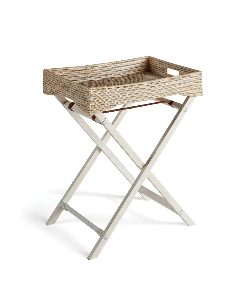 Burma Rattan Butler Tray Table