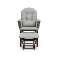 Storkcraft Hoop Glider and Ottoman
