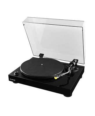 Fluance RT80 Classic High Fidelity Vinyl Turntable Record Player with Audio Technica AT91 Cartridge, Belt Drive, Built-in Preamp, Adjustable Counterwe