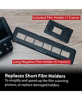 Magnasonic Long Tray Negative Film Holder for 35mm Compatible Film Scanners, Holds 6 Negative Frames to Speed up Processing Time, Easy To Use, Gently