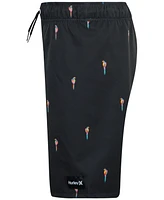 Hurley Big Boys Ditsy Birds Pull-On Swim Shorts