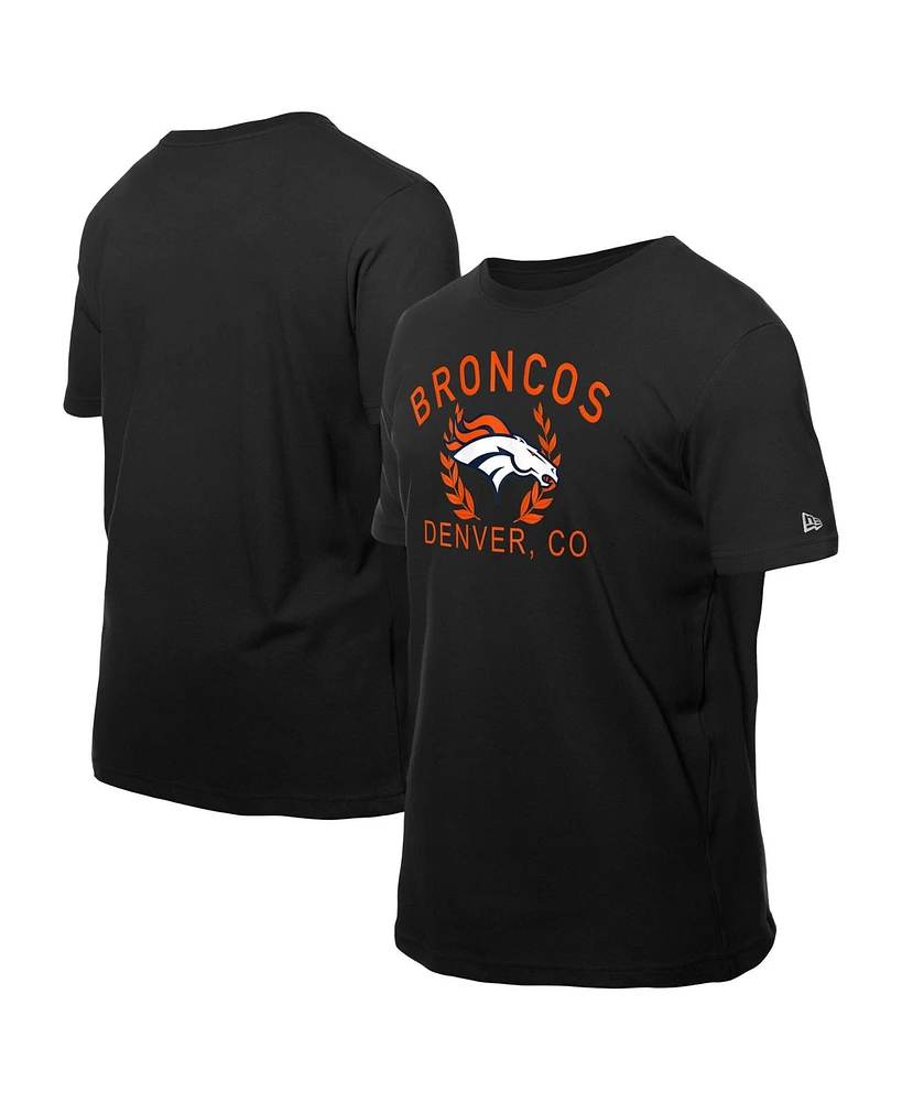 New Era Men's Black Denver Broncos 2025 Nfl Draft T-Shirt
