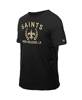 New Era Men's Black Orleans Saints 2025 Nfl Draft T-Shirt