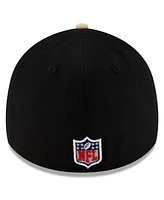 New Era Men's Black/Gold Orleans Saints 2025 Nfl Draft 39THIRTY Flex Hat