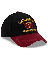 New Era Men's /Burgundy Washington Commanders 2025 Nfl Draft 39THIRTY Flex Hat