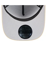 New Era Men's Black/Gold New Orleans Saints 2025 Nfl Draft A-Frame 9FIFTY Snapback Hat