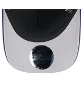 New Era Men's Black/Navy New England Patriots 2025 Nfl Draft 9FORTY A-Frame M-Crown Adjustable Hat
