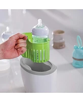 Kaplan Early Learning Double Bottle Warmer - Fast Bottle Warmer for Breastmilk and Formula