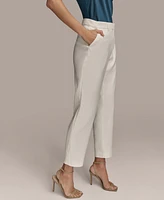 Donna Karan New York Women's Linen Blend Ankle Pants