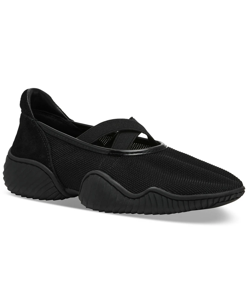 Steve Madden Women's Vador Crossband Mary-Jane Sneaker Flats